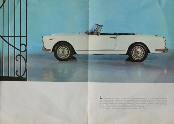 Alfa Romeo 2600 Spider Modelprogram 1962 Carbrochure (1034)